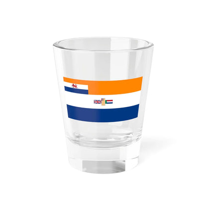 Naval Ensign of South Africa 1951-1952 (South Africa) Shot Glass 1.5oz 1.5oz - Go Mug Yourself