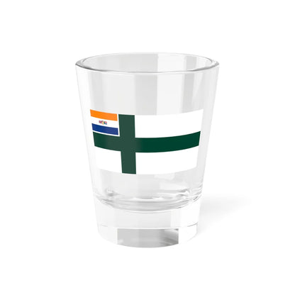 Naval Ensign of South Africa 1959-1981 (South Africa) Shot Glass 1.5oz 1.5oz - Go Mug Yourself