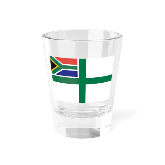 Naval Ensign of South Africa (South Africa) Shot Glass 1.5oz 1.5oz - Go Mug Yourself