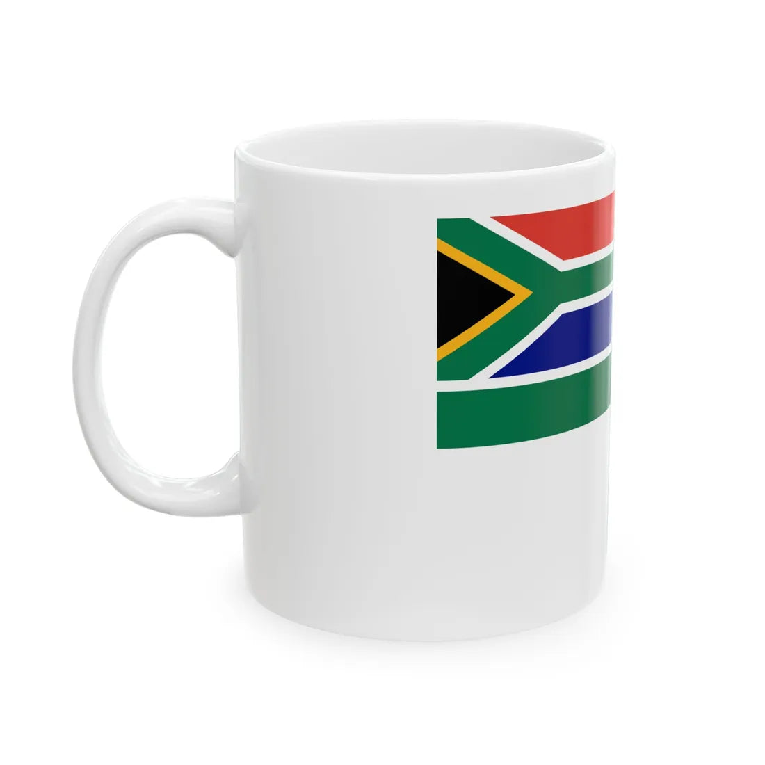 Naval Ensign of South Africa (South Africa) White Coffee Mug - Go Mug Yourself