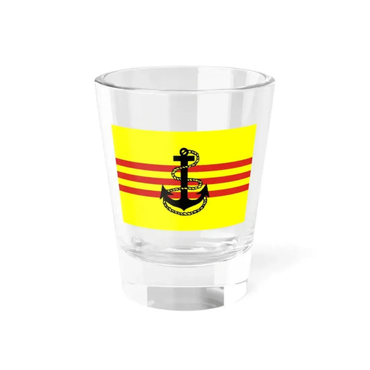 Naval ensign of South Vietnam (Vietnam) Shot Glass 1.5oz 1.5oz - Go Mug Yourself