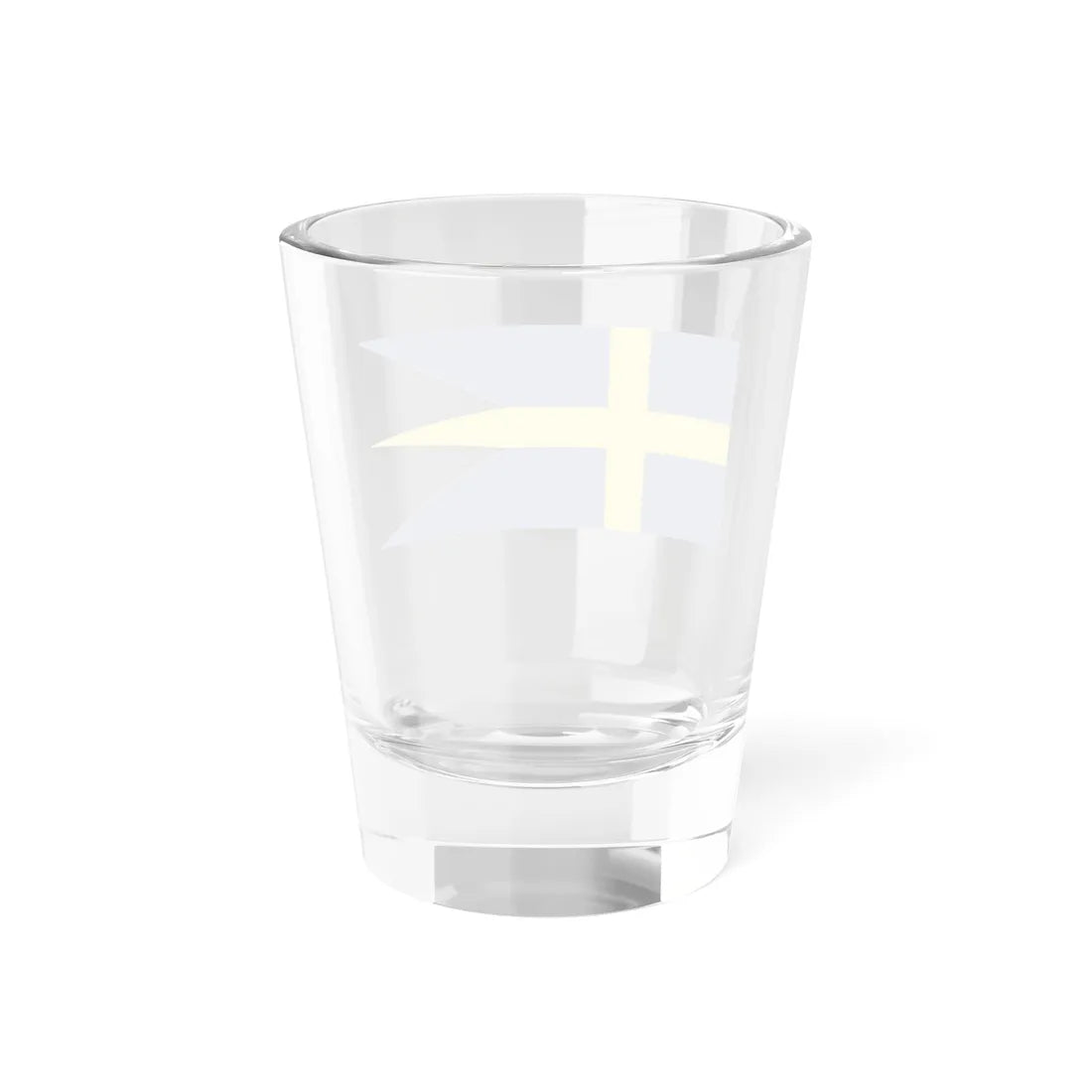 Naval Ensign of Sweden (Sweden) Shot Glass 1.5oz - Go Mug Yourself