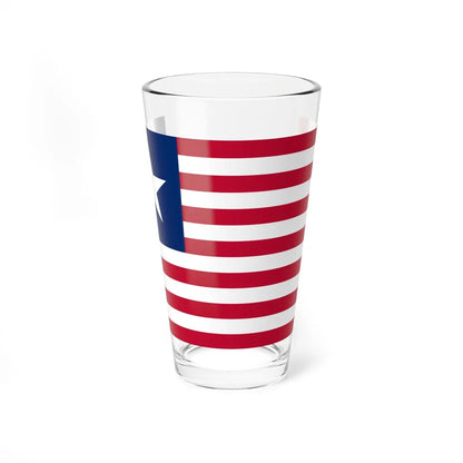 Naval ensign of Texas (United States) Pint Glass 16oz 16oz - Go Mug Yourself