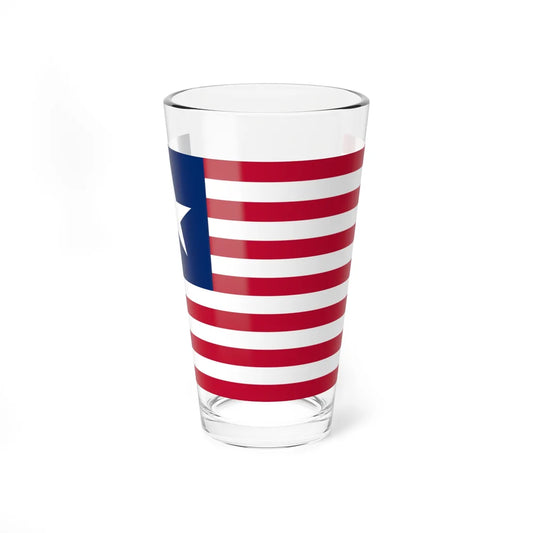 Naval ensign of Texas (United States) Pint Glass 16oz 16oz - Go Mug Yourself