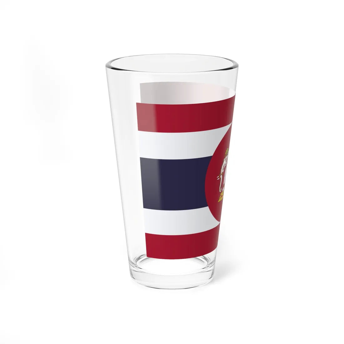 Naval Ensign of Thailand (Thailand) Pint Glass 16oz - Go Mug Yourself