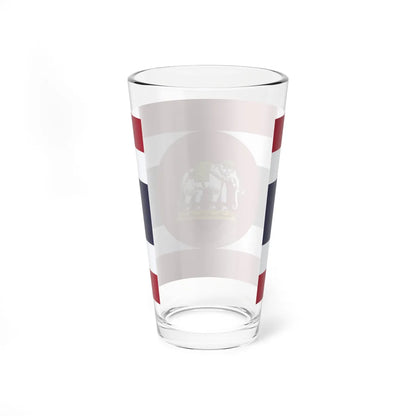 Naval Ensign of Thailand (Thailand) Pint Glass 16oz - Go Mug Yourself