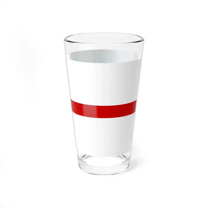 Naval Ensign of the Bahamas (Bahamas) Pint Glass 16oz - Go Mug Yourself