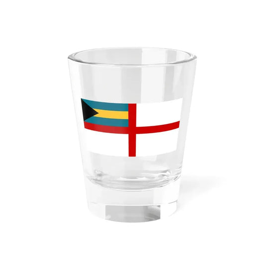 Naval Ensign of the Bahamas (Bahamas) Shot Glass 1.5oz 1.5oz - Go Mug Yourself