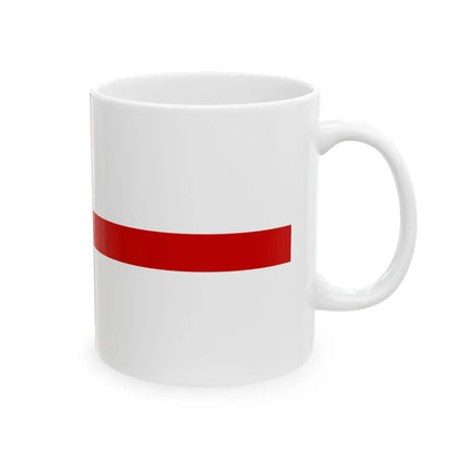 Naval Ensign of the Bahamas (Bahamas) White Coffee Mug - Go Mug Yourself