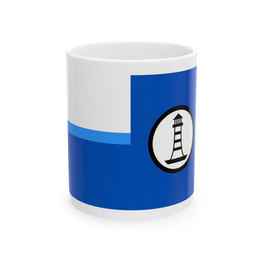 Naval Ensign of the Black Sea Fleet beacon (Russia) White Coffee Mug 11oz - Go Mug Yourself
