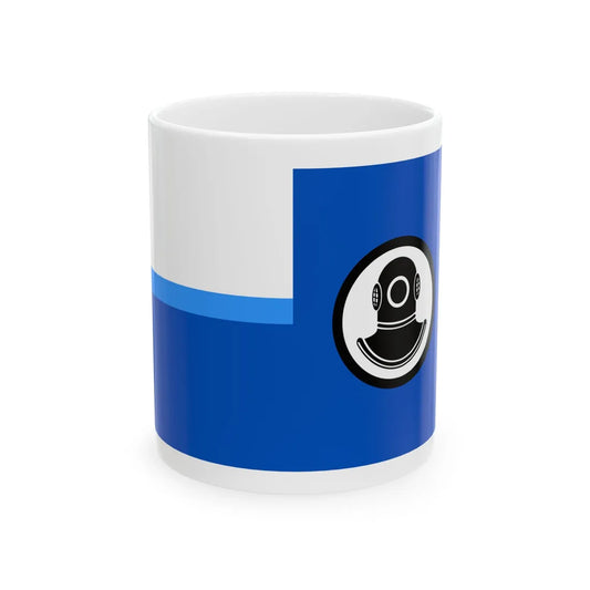 Naval Ensign of the Black Sea Fleet rescue (Russia) White Coffee Mug 11oz - Go Mug Yourself