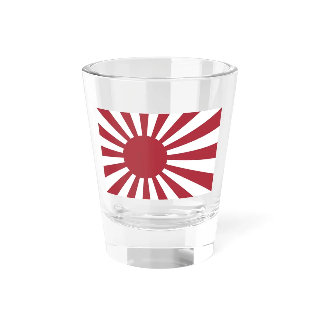 Naval ensign of the Empire of Japan (Japan) Shot Glass 1.5oz 1.5oz - Go Mug Yourself