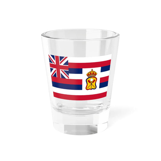 Naval ensign of the Kingdom of Hawaii (United States) Shot Glass 1.5oz 1.5oz - Go Mug Yourself