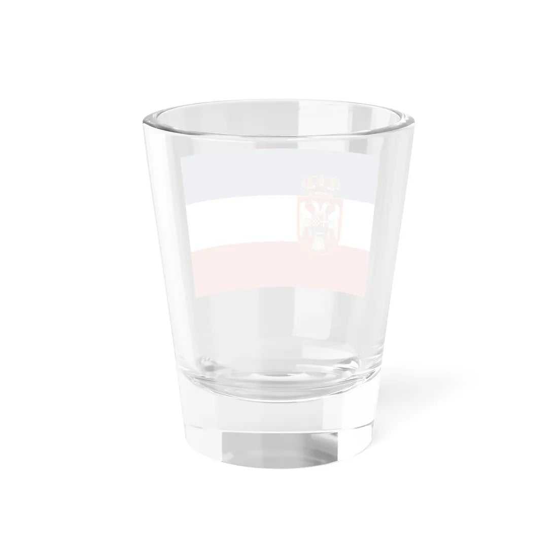 Naval ensign of the Kingdom of Yugoslavia (Croatia) Shot Glass 1.5oz - Go Mug Yourself