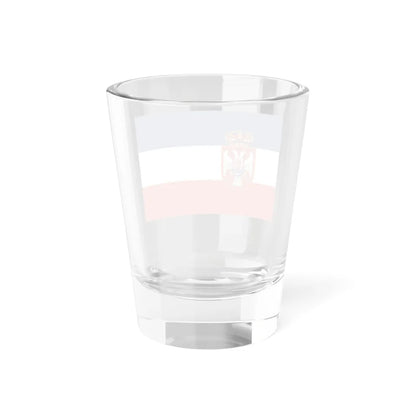 Naval ensign of the Kingdom of Yugoslavia (Croatia) Shot Glass 1.5oz - Go Mug Yourself