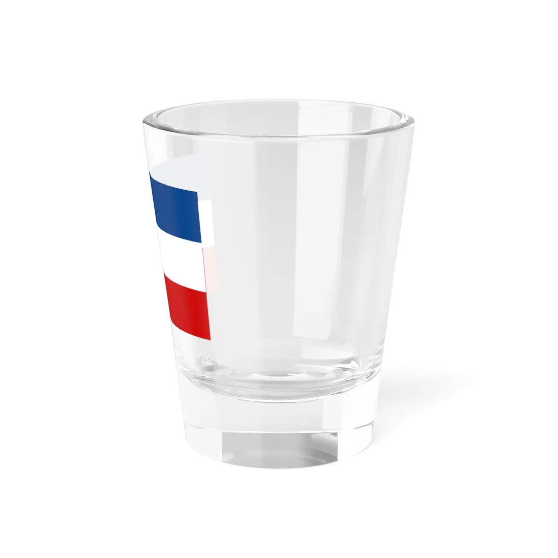 Naval ensign of the Kingdom of Yugoslavia (Croatia) Shot Glass 1.5oz - Go Mug Yourself