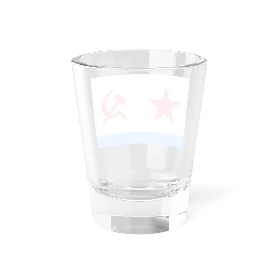 Naval Ensign of the Soviet Union 1950-1991 (Russia) Shot Glass 1.5oz - Go Mug Yourself