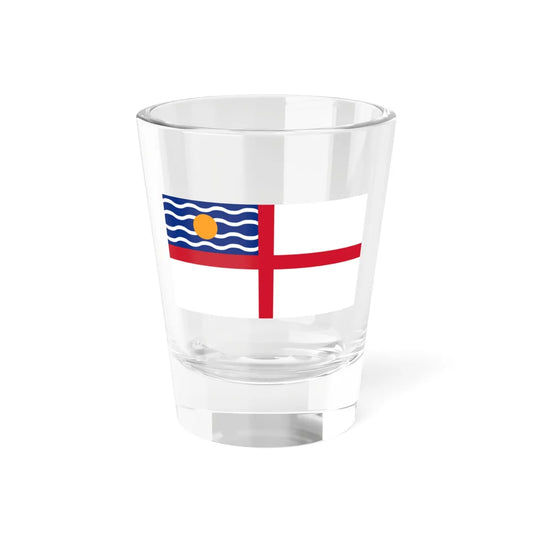 Naval Ensign of the West Indies Federation 1958-1962 (Antigua and Barbuda) Shot Glass 1.5oz 1.5oz - Go Mug Yourself