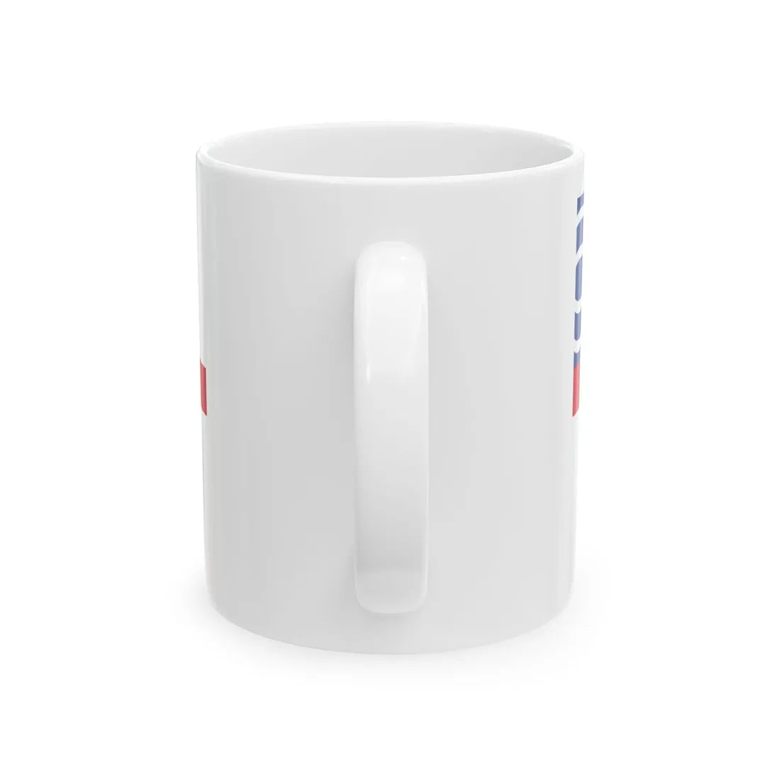 Naval Ensign of the West Indies Federation 1958-1962 (Antigua and Barbuda) White Coffee Mug - Go Mug Yourself