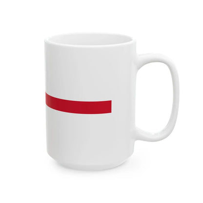 Naval Ensign of the West Indies Federation 1958-1962 (Antigua and Barbuda) White Coffee Mug - Go Mug Yourself