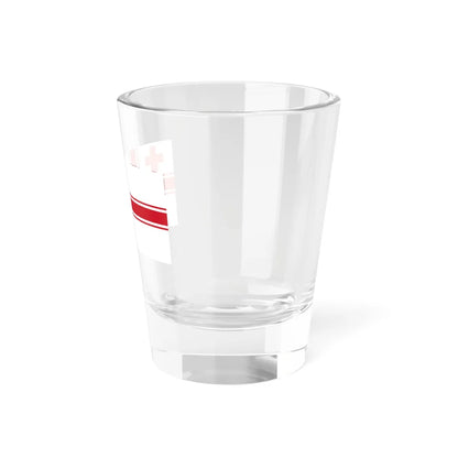 Naval Ensign of Tonga (Tonga) Shot Glass 1.5oz - Go Mug Yourself