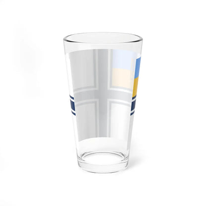 Naval ensign of Ukraine 1918-1921 1992 (Ukraine) Pint Glass 16oz - Go Mug Yourself