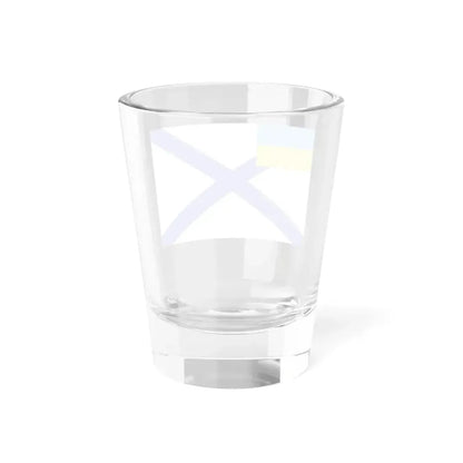 Naval Ensign of Ukraine 1918 dress (Ukraine) Shot Glass 1.5oz - Go Mug Yourself