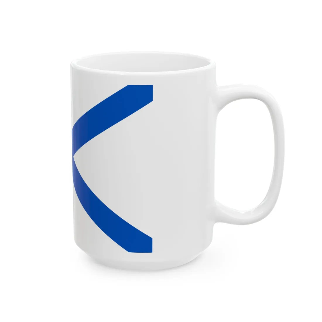 Naval Ensign of Ukraine 1918 dress (Ukraine) White Coffee Mug - Go Mug Yourself