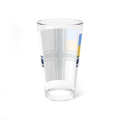 Naval ensign of Ukraine 1993 (Ukraine) Pint Glass 16oz - Go Mug Yourself