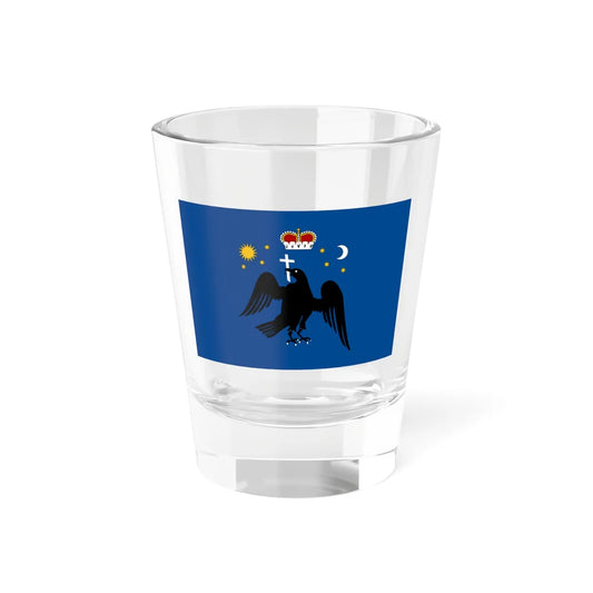 Naval Ensign of Wallachia (Oman) Shot Glass 1.5oz 1.5oz - Go Mug Yourself
