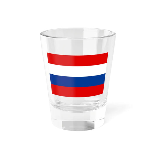 Naval Ensign of Yugoslavia 1920 (Croatia) Shot Glass 1.5oz 1.5oz - Go Mug Yourself