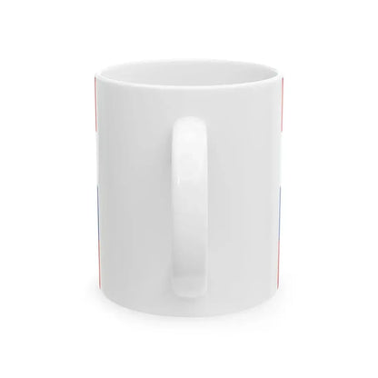 Naval Ensign of Yugoslavia 1920 (Croatia) White Coffee Mug - Go Mug Yourself
