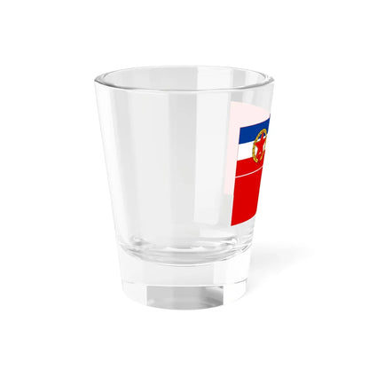 Naval Ensign of Yugoslavia 1949-1993 (Croatia) Shot Glass 1.5oz - Go Mug Yourself