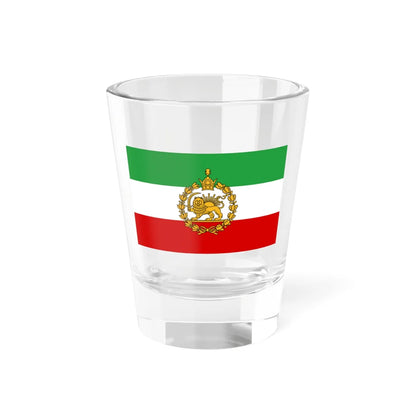 Naval flag of Iran 1933-1980 (Iran) Shot Glass 1.5oz 1.5oz - Go Mug Yourself