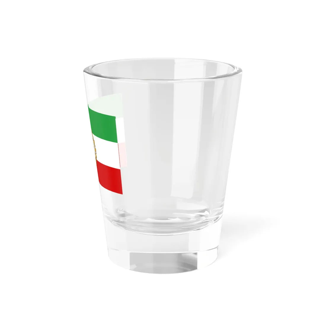 Naval flag of Iran 1933-1980 (Iran) Shot Glass 1.5oz - Go Mug Yourself
