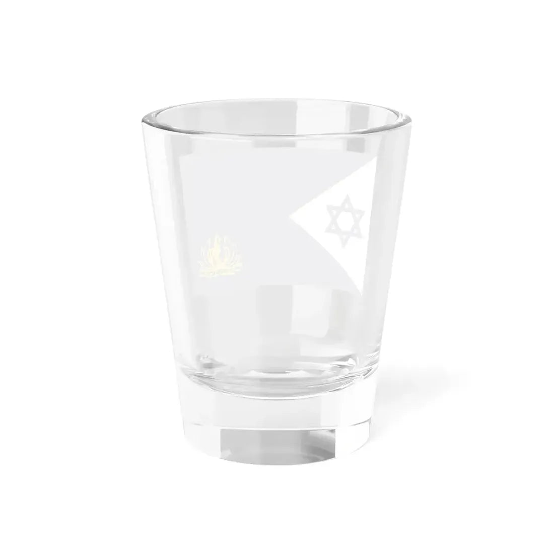 Naval Flag of Israel (Israel) Shot Glass 1.5oz - Go Mug Yourself