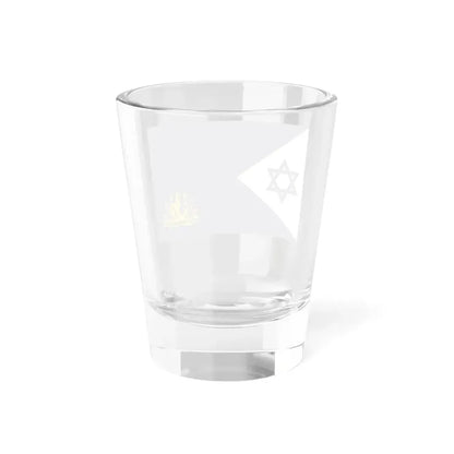 Naval Flag of Israel (Israel) Shot Glass 1.5oz - Go Mug Yourself
