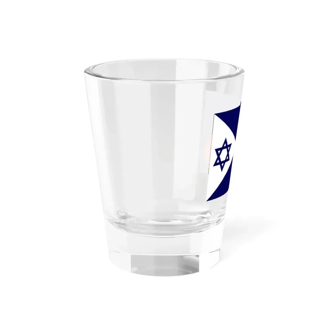 Naval Flag of Israel old (Israel) Shot Glass 1.5oz - Go Mug Yourself
