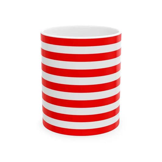 Naval flag of Majapahit Kingdom (Indonesia) White Coffee Mug 11oz - Go Mug Yourself