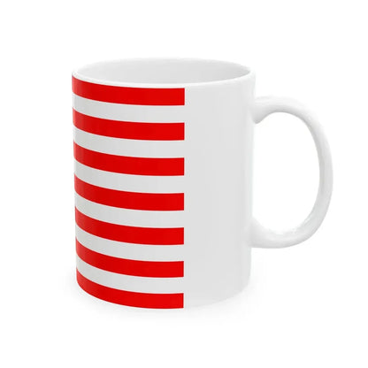 Naval flag of Majapahit Kingdom (Indonesia) White Coffee Mug - Go Mug Yourself