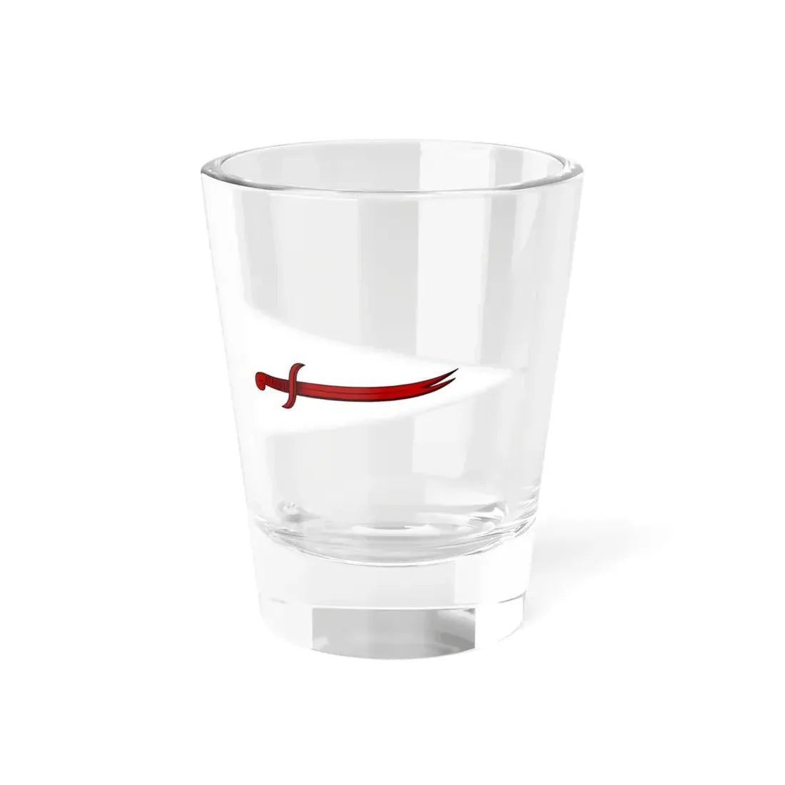 Naval Flag of Nader Shah (Iran) Shot Glass 1.5oz 1.5oz - Go Mug Yourself