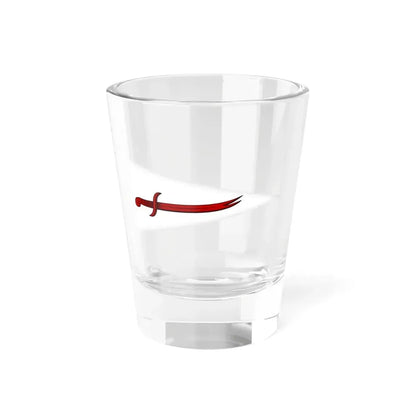 Naval Flag of Nader Shah (Iran) Shot Glass 1.5oz 1.5oz - Go Mug Yourself