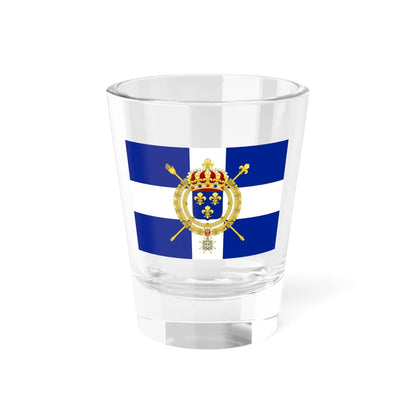 Naval Flag of the Kingdom of France Civil Ensign (France) Shot Glass 1.5oz 1.5oz - Go Mug Yourself