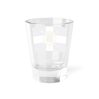 Naval Flag of the Kingdom of France Civil Ensign (France) Shot Glass 1.5oz - Go Mug Yourself