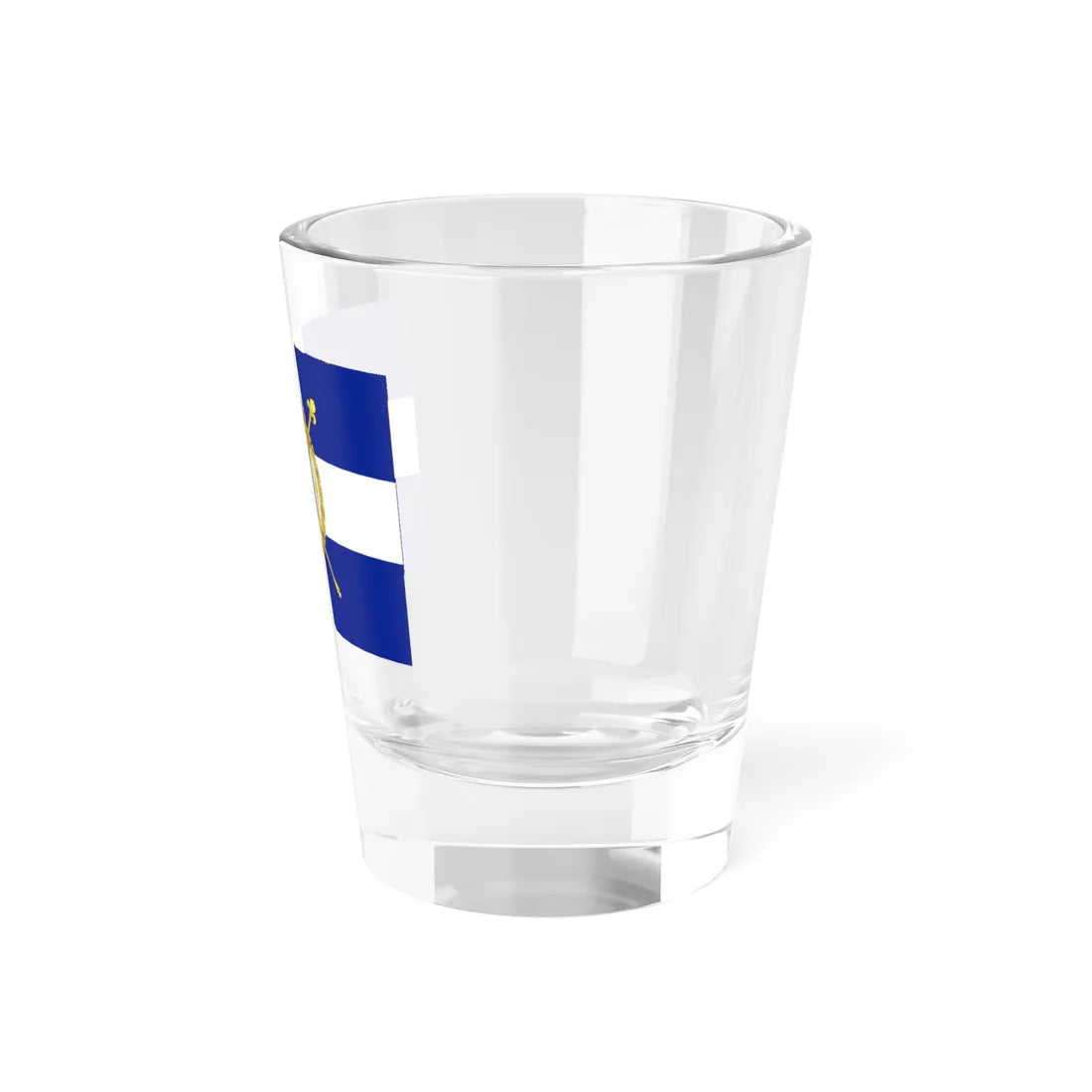 Naval Flag of the Kingdom of France Civil Ensign (France) Shot Glass 1.5oz - Go Mug Yourself