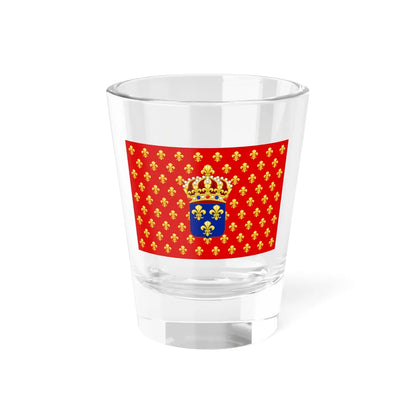 Naval Flag of the Kingdom of France Merchant Ensign (France) Shot Glass 1.5oz 1.5oz - Go Mug Yourself