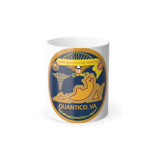 Naval Health Clinic QuanticoVA (U.S. Navy) Color Changing Mug 11oz-11oz-Go Mug Yourself