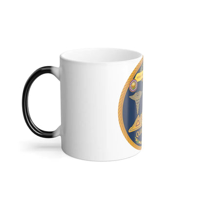 Naval Health Clinic QuanticoVA (U.S. Navy) Color Changing Mug 11oz-Go Mug Yourself