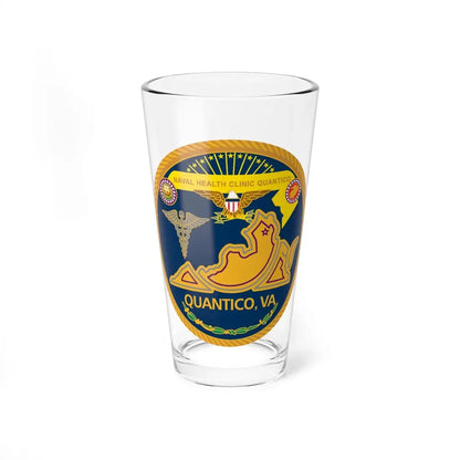 Naval Health Clinic QuanticoVA (U.S. Navy) Pint Glass 16oz 16oz - Go Mug Yourself