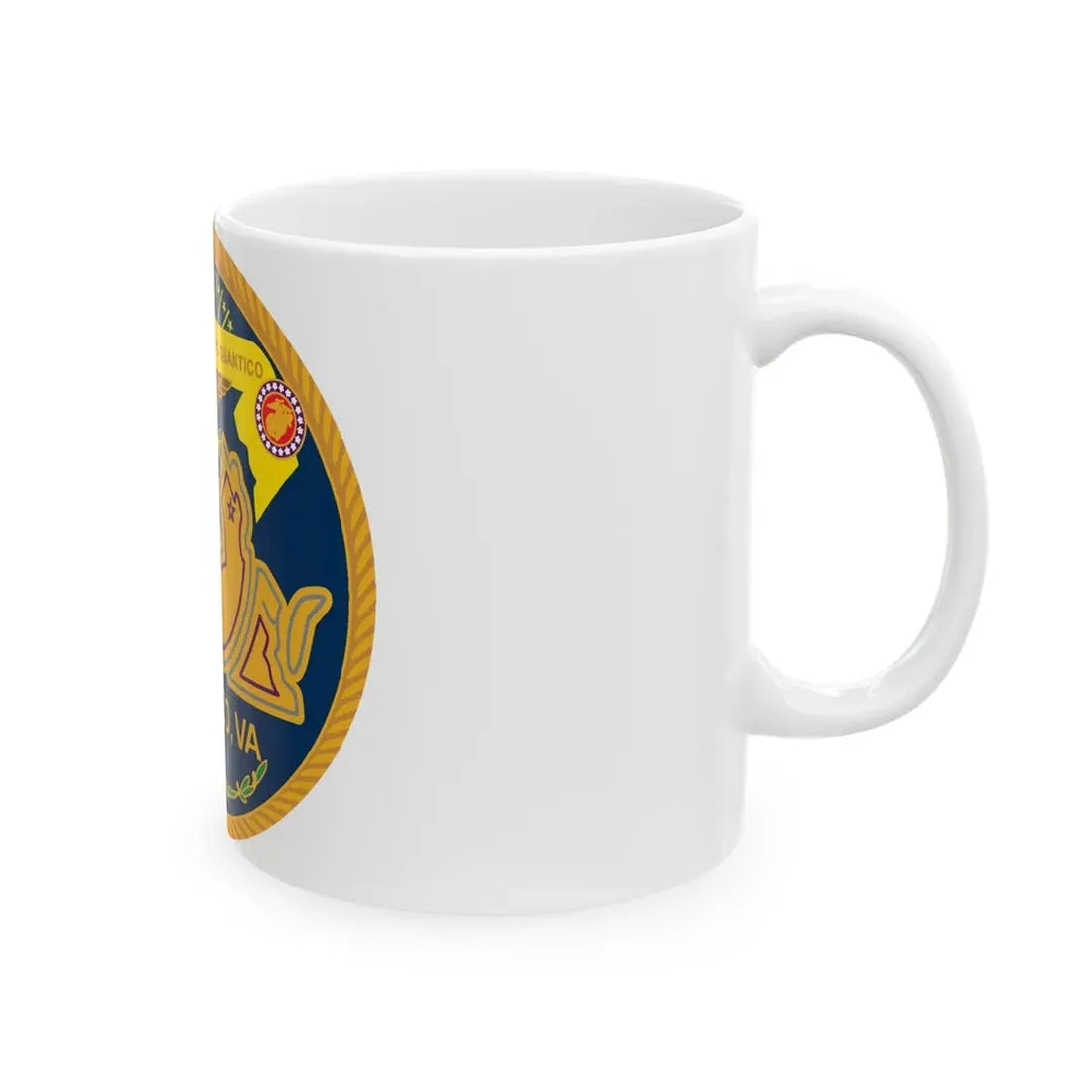 Naval Health Clinic QuanticoVA (U.S. Navy) White Coffee Mug - Go Mug Yourself